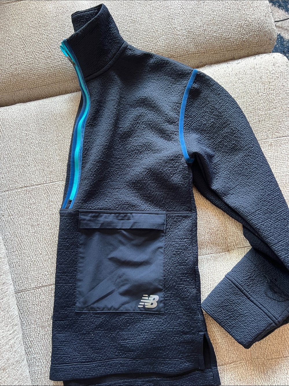 New Balance Women’s navy quarter zip
